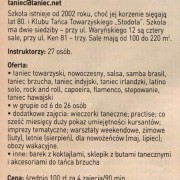 Przekrój nr 4/2007, Przewodnik po Szkołach Tańca