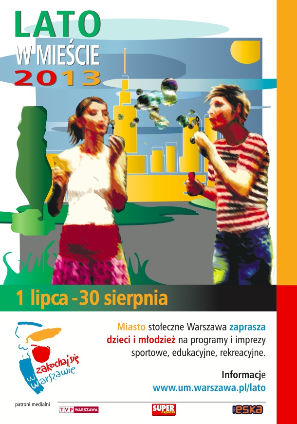 Lato w mieście Taniec w Rivierze